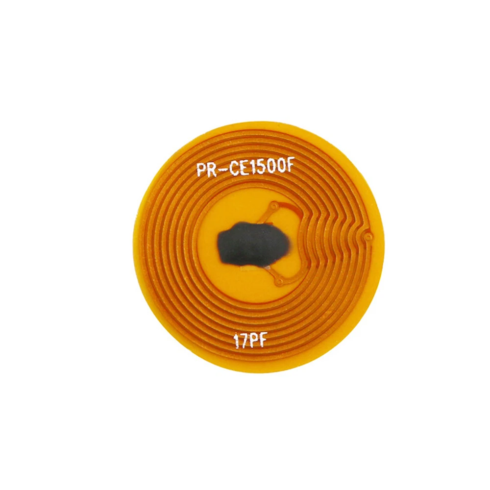 

Free Shipping 5 Pieces MF1 S50 RFID Tag Diameter 9mm 13.56MHZ 1K Bytes Payment Sticker Use for Access Control System