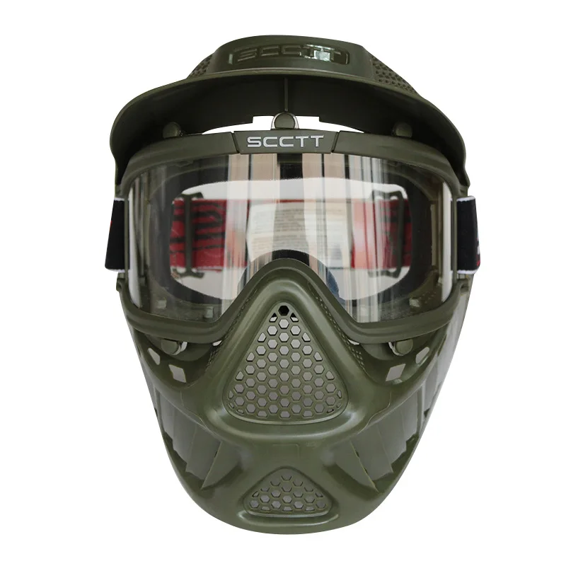 Paintball mask live action CS field equipment paintball mask SCCTT chicken shooting tactical mask