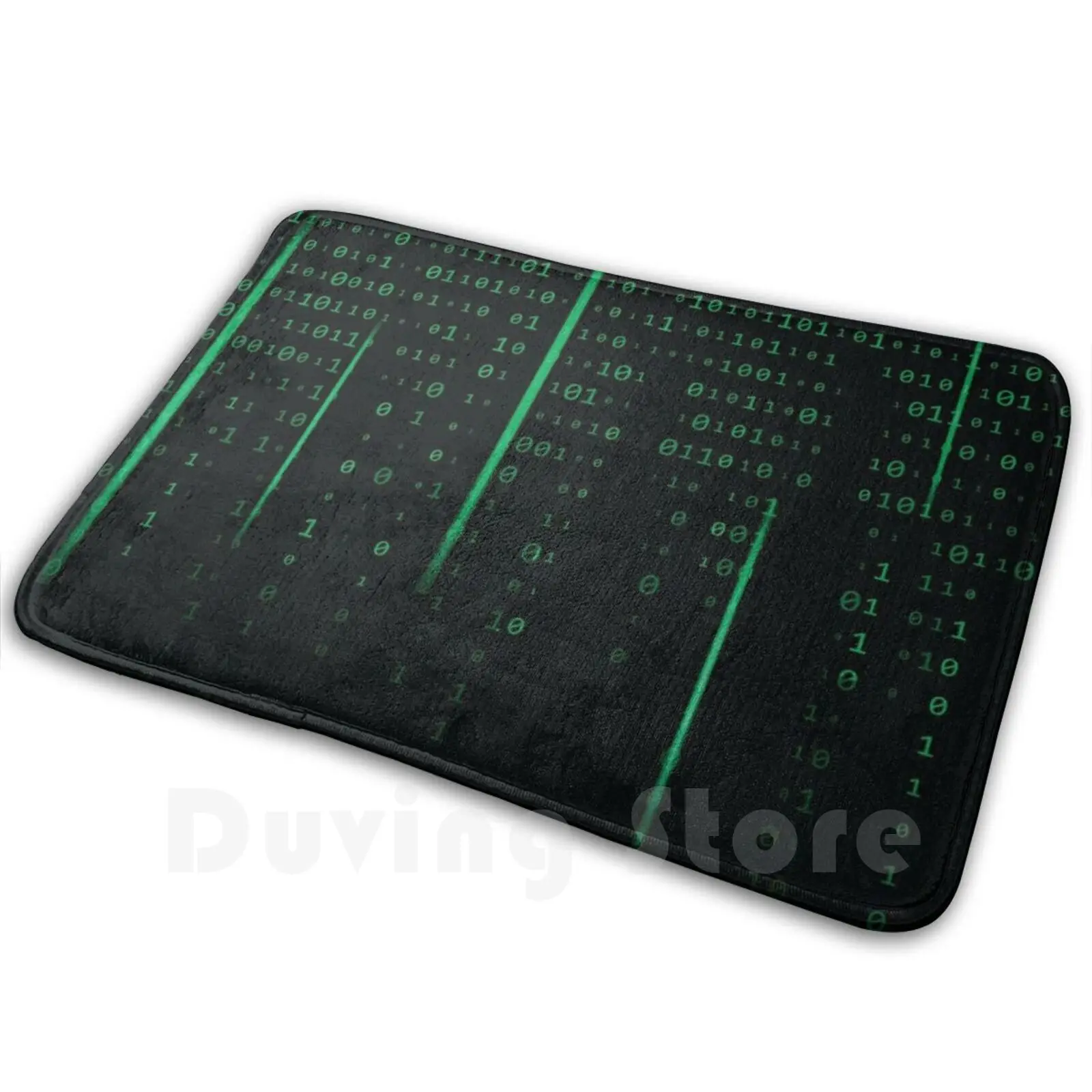 The Matrix Mat Rug Carpet Anti-Slip Floor Mats Bedroom Matrix Matrix Code The Matrix The Matrix Code Coder Program Programmer