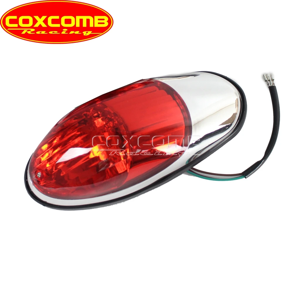 Motorcycle Taillight Tail Brake Stop Light For Honda VTX 1300 1500 1800 Yamaha Suzuki Chopper Kawasaki Vulcan 900 Classic VN900C