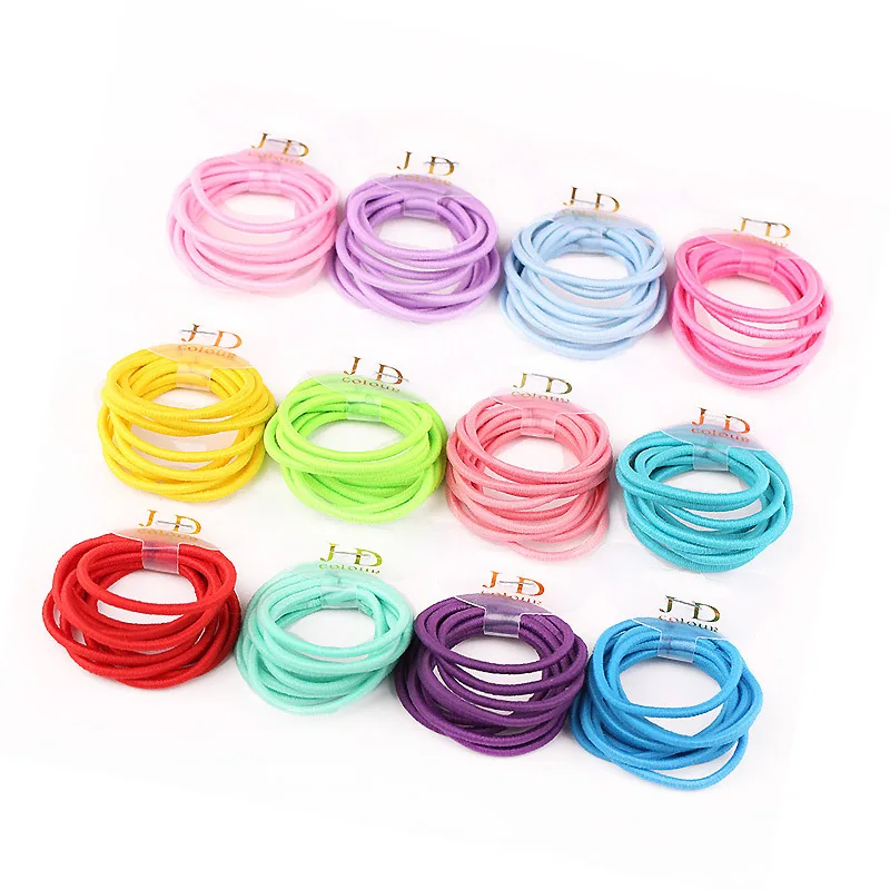 New Hair Elastic Bands Scrunchy Hair Accessories Headband for Women Girl Hairband Hair Ties Gum Rubber Bands