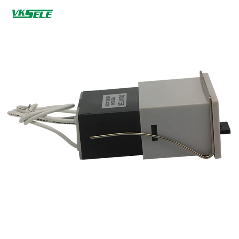 Yueqing fabrik 6 digit LFC-6S Frühling clip oder schraube typ elektromagnetische elektrische zähler
