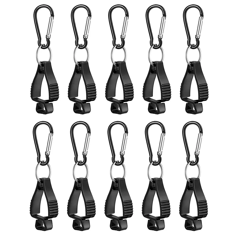 10pcs/set Glove Clip Holder, Guard Labor Work Clamp, Grabber Catcher, Fastener Hook, Hot Safety Work, Wholesales