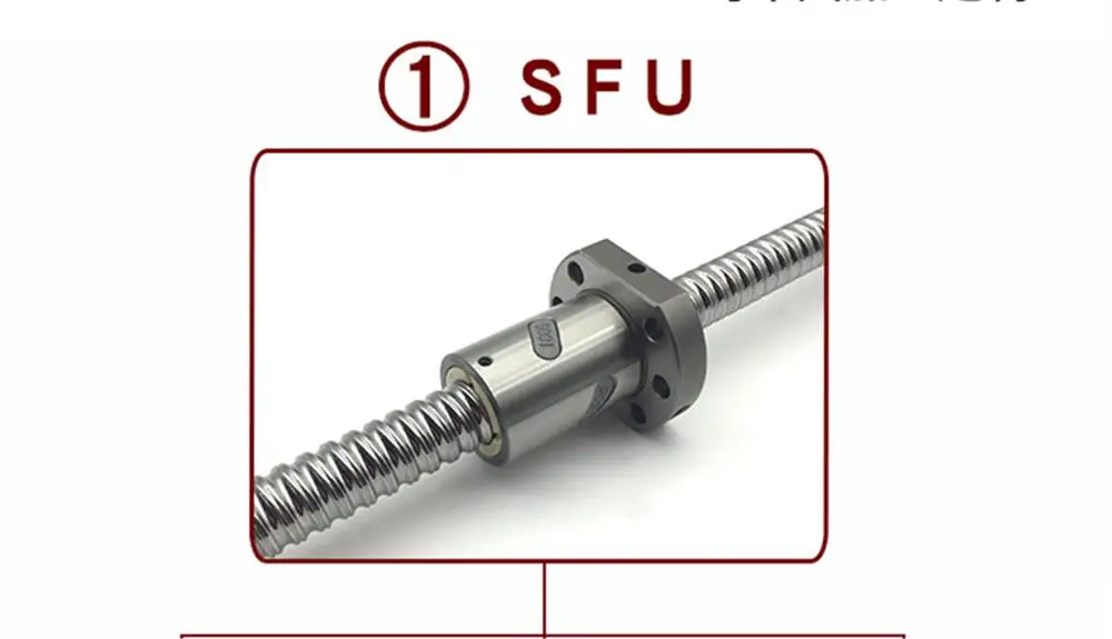 Envío Gratis 22mm RM1204/1605/2005/3205 SFU1204 tuerca de husillo de bolas 12mm tuerca única para 1204 soporte de carcasa de tuerca CNC DIY
