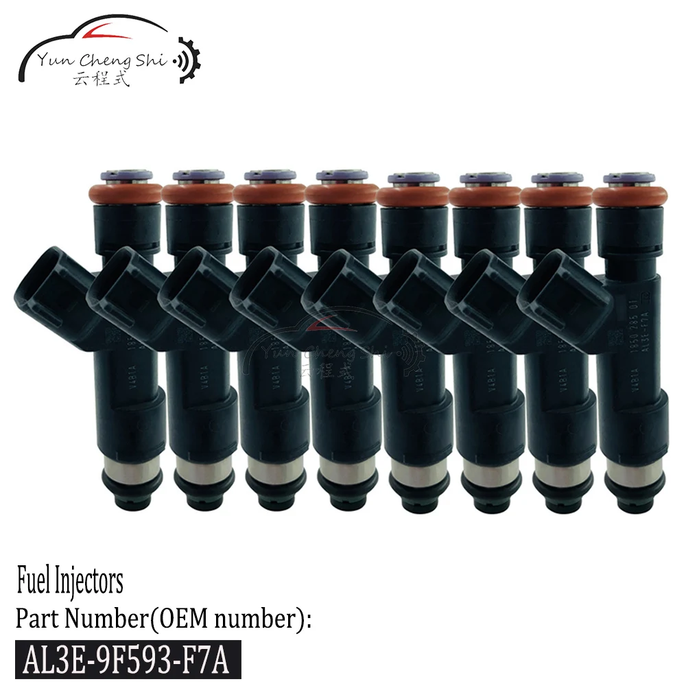 

8Pcs Fuel Injector AL3E-9F593-F7A For Ford F250 F150 F350 Super Duty 6.2L 2010-2016