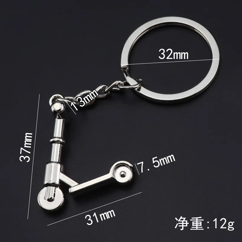 Children's Bicycle Keychain Scooter Key Chain Car Children's Bicycle KeyRing Customized Gifts K4250