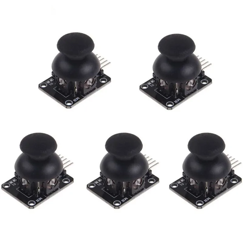 

5pcs/lot Modules For Arduino Dual-axis XY Joystick Module Higher Quality PS2 Joystick Control Lever Sensor KY-023 Rated 4.9 /5