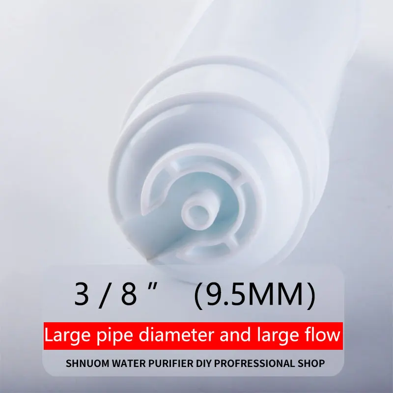 3/8 Quick Connect 10 Inch Big T33 Fitting Water Purifier Inline Carbon Post Water Filter Cartridge Reverse Osmosis 280MM*62MM