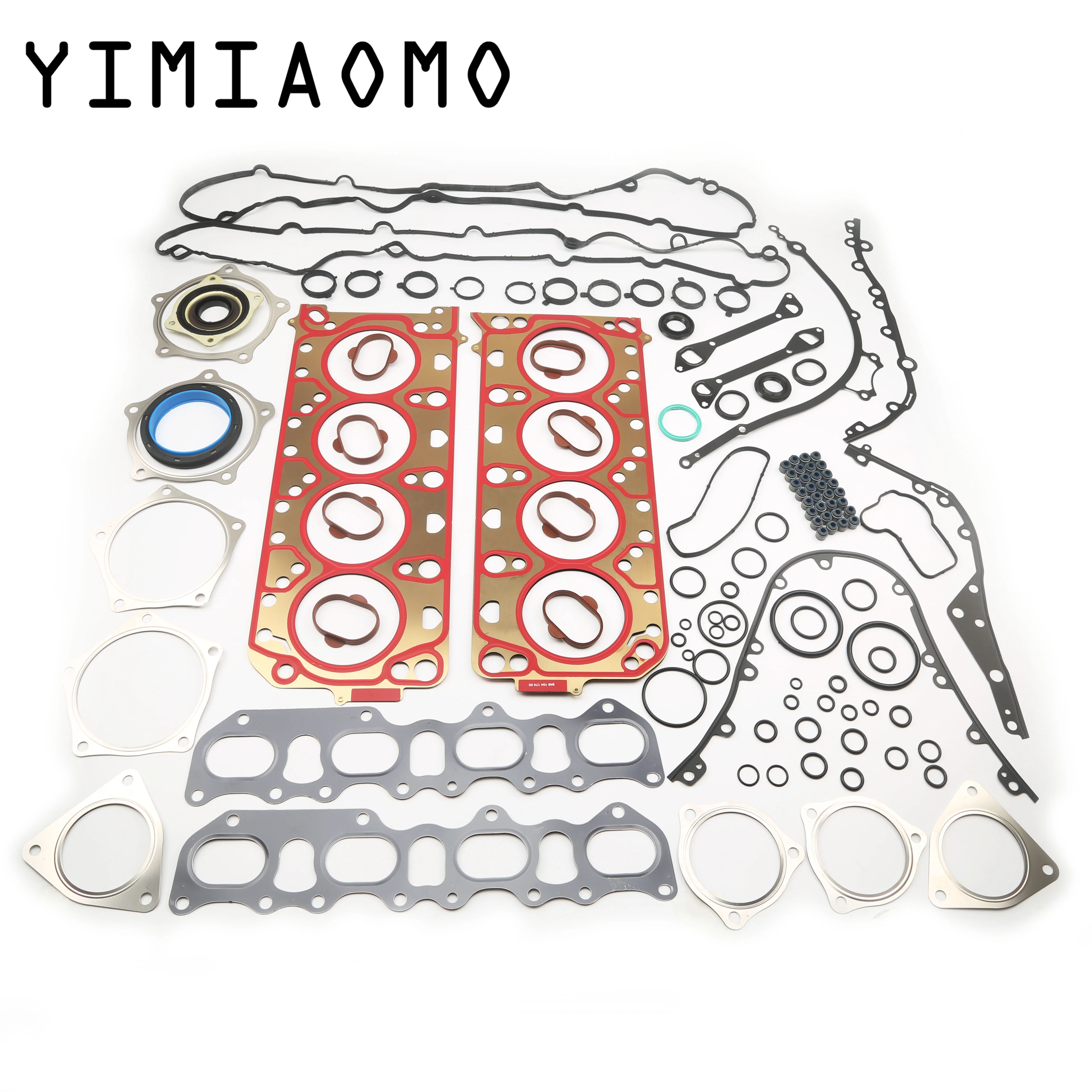 

948 104 173 02 Engine Overhaul Rebuild Gasket Kit For Porsche Cayenne SUV 955 Panamera 970 Turbo GTS 4.8L V8 948 104 173 04