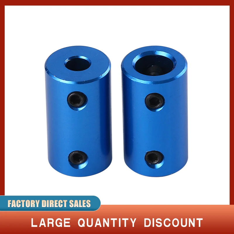 D14L25 Aluminum Alloy Coupling Bore 3*5mm 4*6mm 5*8mm 3D Print Part Blue Flexible Shaft Coupler Screw Part Stepper Motor