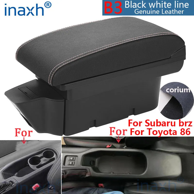 For Toyota 86 Armrest for Subaru Brz Car Armrest Box Right Hand Drive for Scion Fr-S Frs Gt86 2012-2020 Storage Box Auto Parts image 3