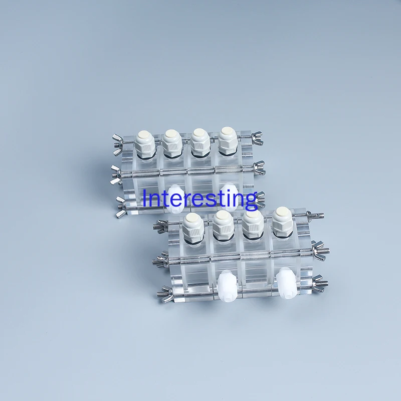 O reator da dobro-câmara da pilha eletrolítica pequena do combustível microbiano da pilha de combustível do hidrogênio pode segurar o hidrogênio da membrana de próton mfc