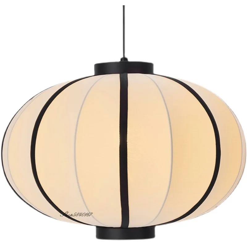 Imagem -02 - Nordic Designer Tecido Pano Luz Pendente Hanglamp Simples Luminária de Cozinha Sala de Estar e Sala de Jantar Decoração da Lâmpada Pendurada Novo