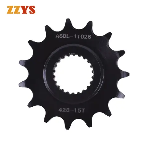 428 15T 15 Tooth 250CC Front Sprocket Gear Staring Wheels For Yamaha XG250 Tricker XT250 XT250X Serrow 3C5 YBR250 XG XT YBR 250