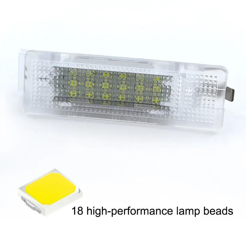1X For Volkswagen VW Polo Passat B6 CC Golf Mk4 Mk5 Mk6 Mk7 Plus Jetta Tiguan accessories White LED Luggage Compartment Lights