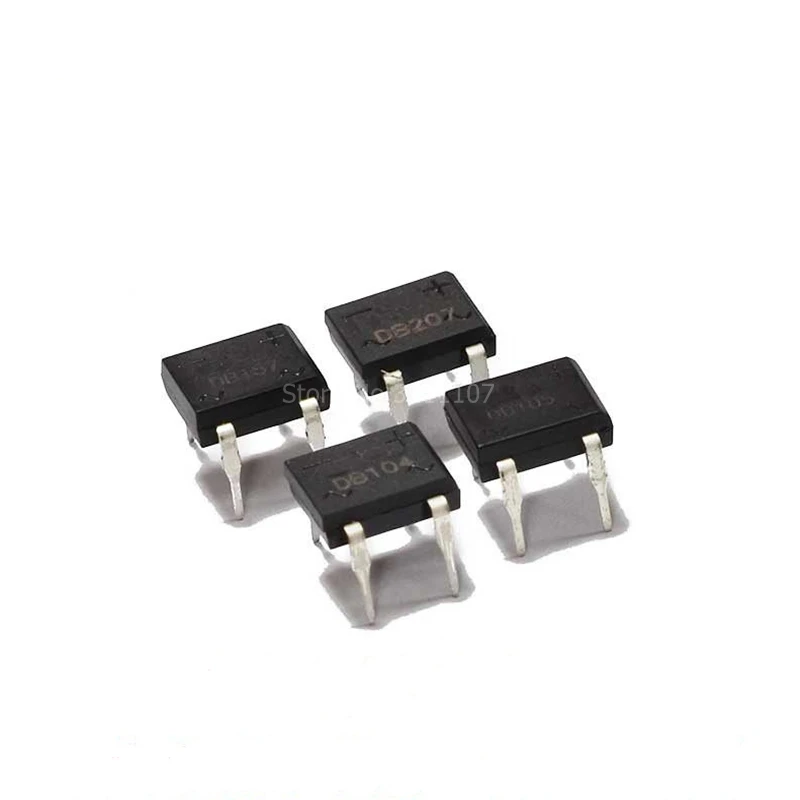 10PCS/LOT DB104 DB104S B104 Bridge Rectifier 400V 1A DIP4 DIP-4