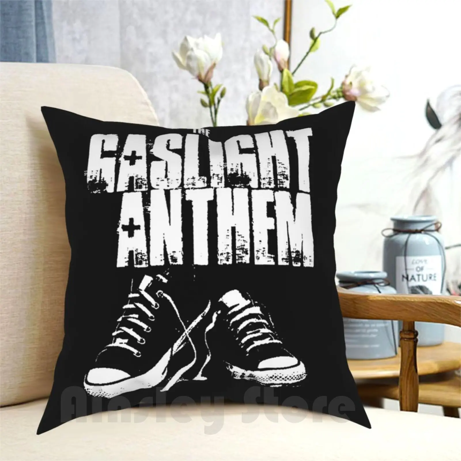 The Gaslight Anthem Pillow Case Printed Home Soft Throw Pillow The Gaslight Anthem Band The Anthem Gaslight Anthem The