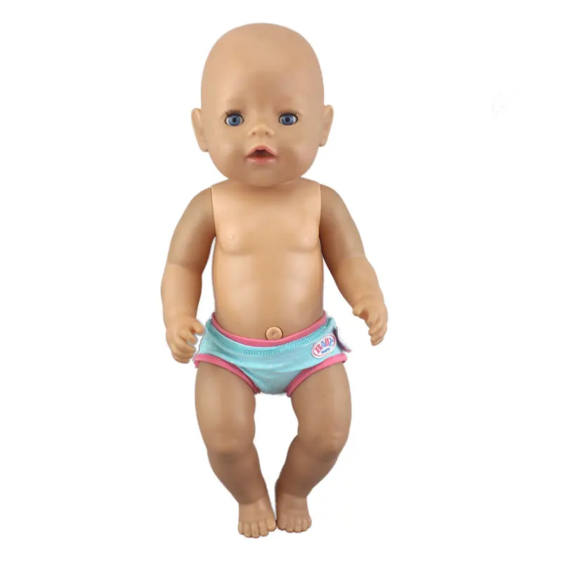 

1pcs Diaper Pants Wear For 43cm Baby Reborn Dolls 17inch Baby Doll Accessories