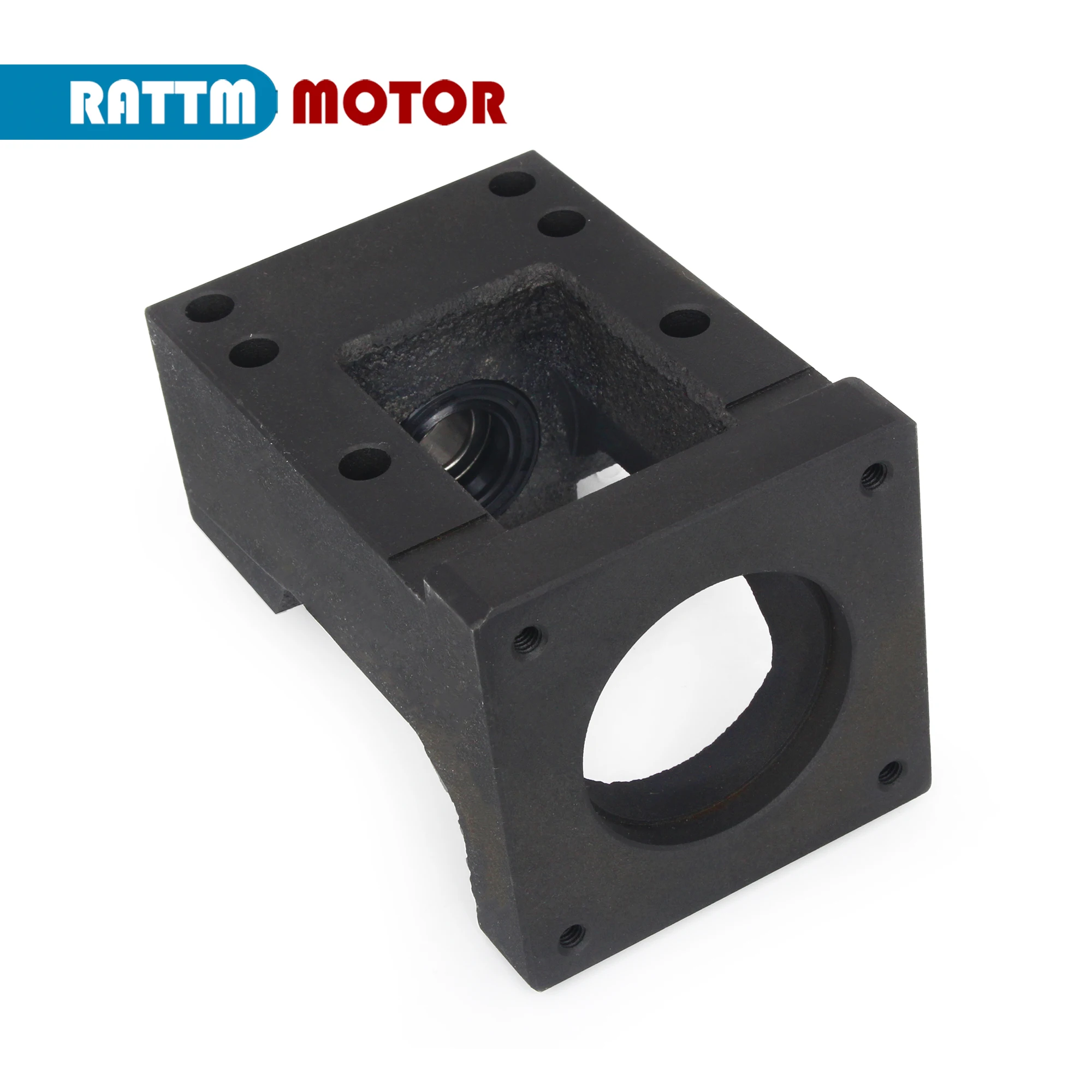 Imagem -06 - Nema 23 34 Motor de Passo Servo Motor Suporte Integrado Suporte de Suporte Diâmetro do Ferro 12 mm 15 mm