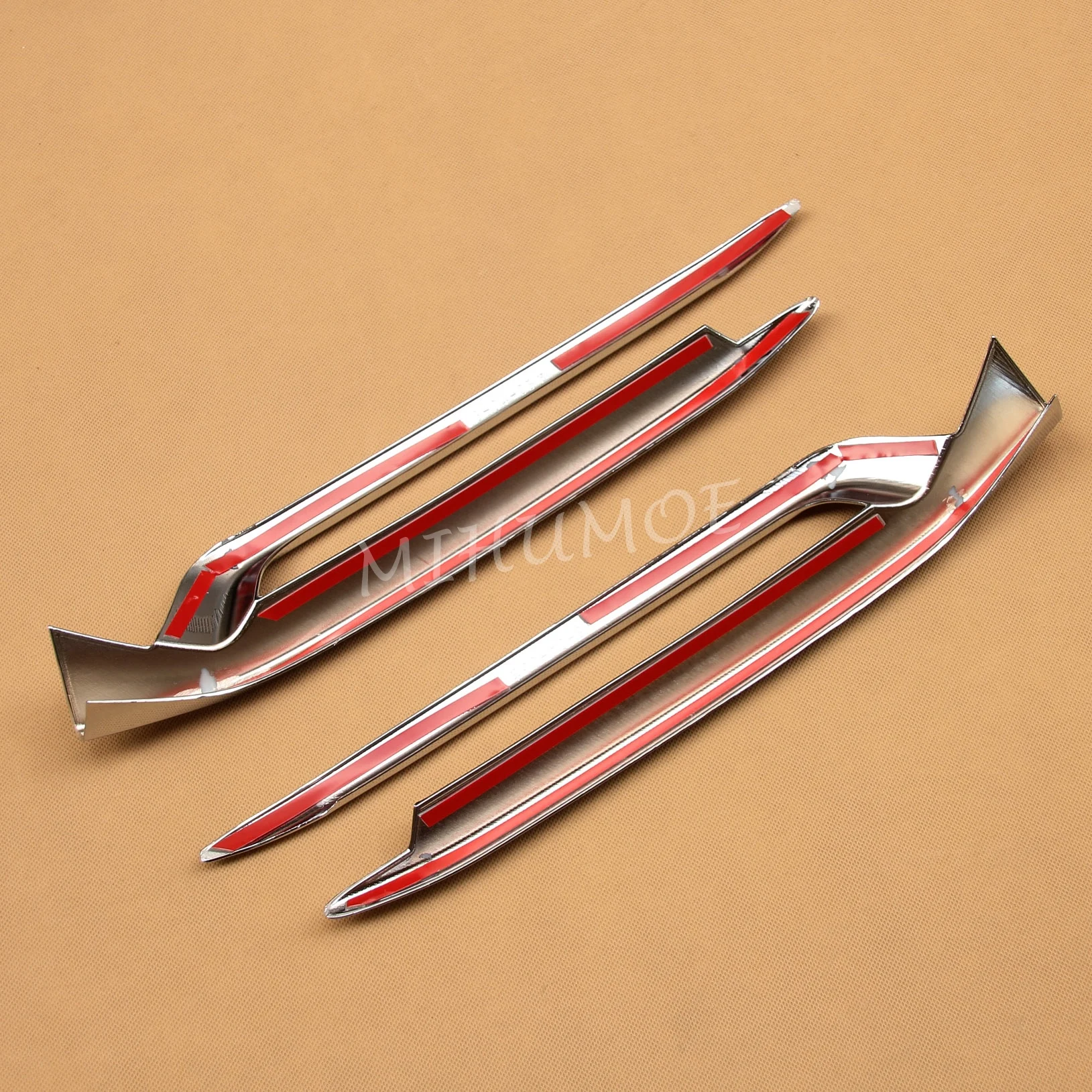 Front Fog Light Strips For Honda Accord 2018 2019 2020 10 Generation Chrome Lamp Cover Accessories