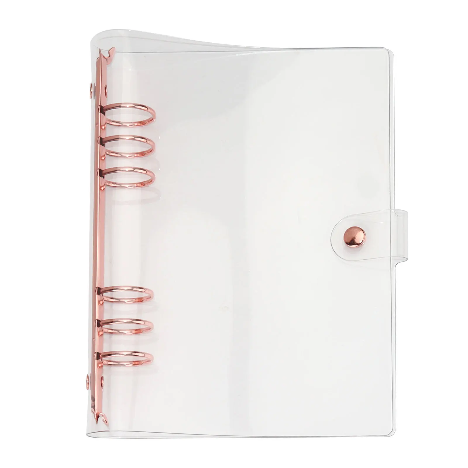 A7 A6 A5 Transparent Loose Leaf Binder Notebook Inner Core Cover Note Book Journal Planner Office Stationery Supplies