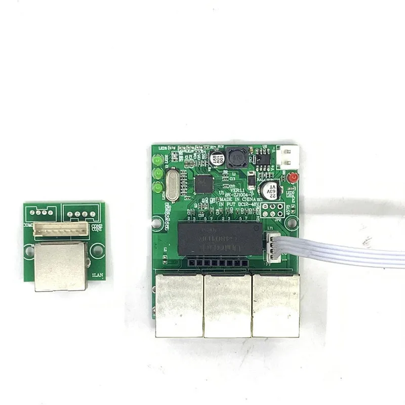 역방향 전원 공급 장치 POE 스위치 POE IN/OUT5V/12V/24V/48V 155W/3 = 51.67W 100mbps 802.3AT 45 + 78- DC5V ~ 48V 거리 시리즈 힘 POE