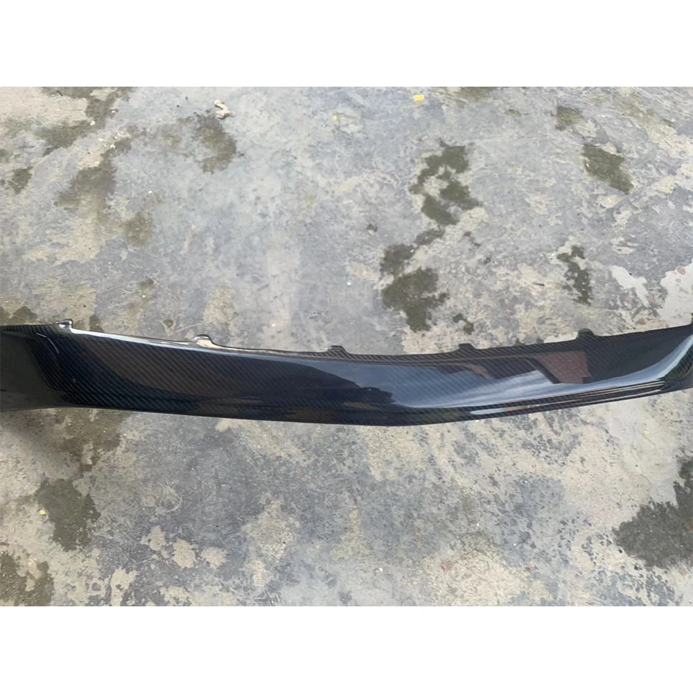 C63 Replaced Carbon Fiber Front Bumper Lip Spoiler for Benz W205 C205 S205 C63 & C63s AMG Sedan & Coupe & Wagon 2015 - 2021