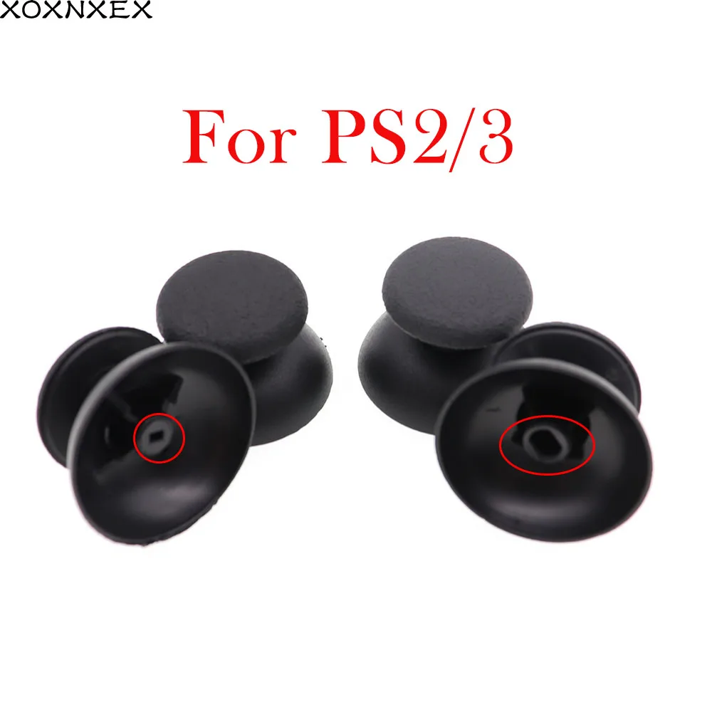 

XOXNXEX 100Pcs Analog joystick replacement thumb stick for Sony PS2 PS3 handle repair section