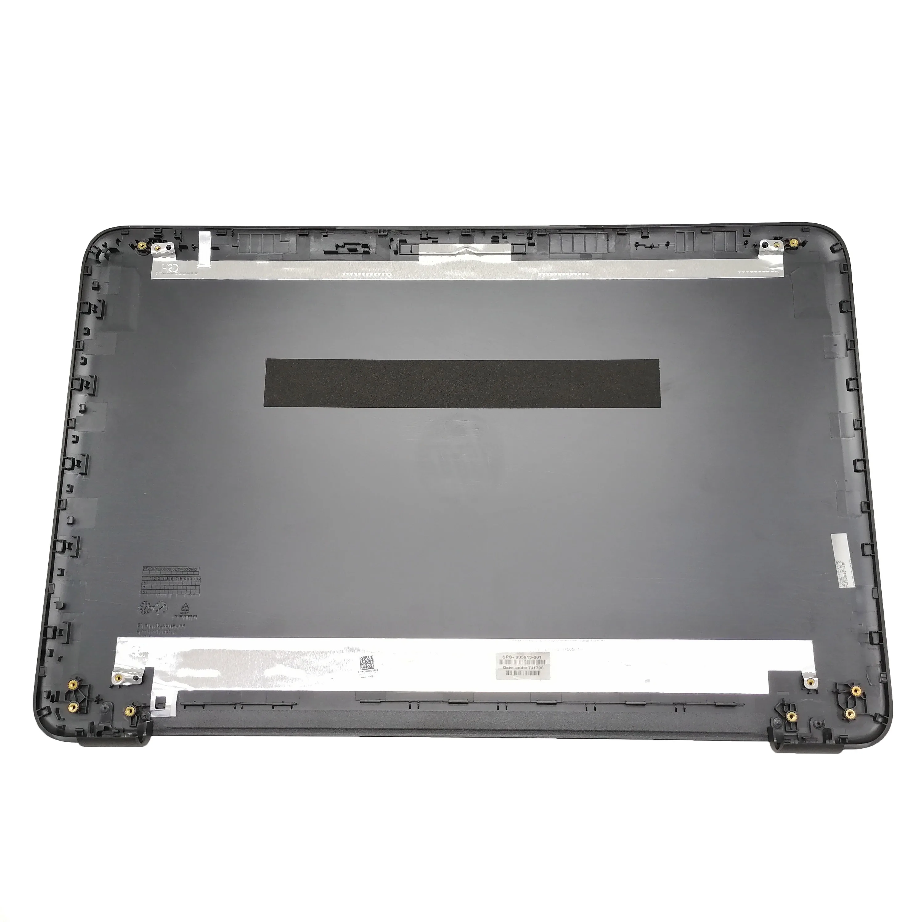 Novo portátil lcd capa traseira/moldura/dobradiça para hp pavilion 15-ba 15-ay 15-ac TPN-C125 250 255 g5 905913-001 854987-001 prateado