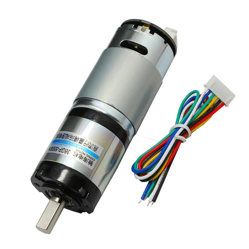 Rueda Omni Mecanum de 60KG de carga, 4 piezas, 127mm + 4 piezas, 24V, 120W, 440rpm, DC, Motor codificador de velocidad para Arduino, DIY, Robot Project