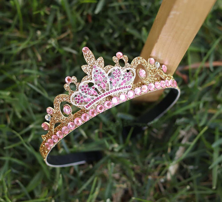 Handmade Headdress Little Fairy butterfly Crown Elastic Headdress Headband Girl