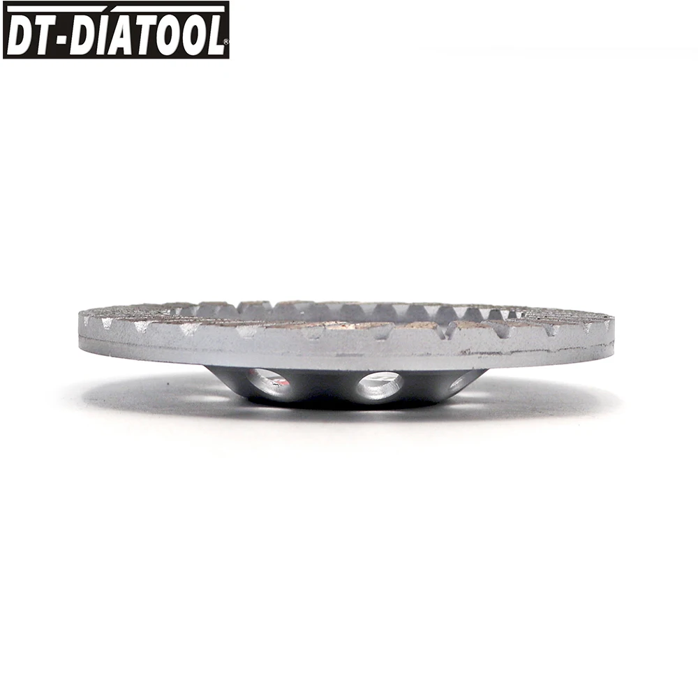 DT-DIATOOL Dia 125mm/5inch Diamond Segmented Turbo Row Cup Grinding Wheel Discs for Concrete Brick Hard Stone