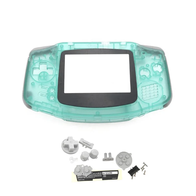 New Full Housing Shell for Nintend Gameboy GBA Shell Hard Case With Screen Lens Replacement for Gameboy Advance Console Housing
