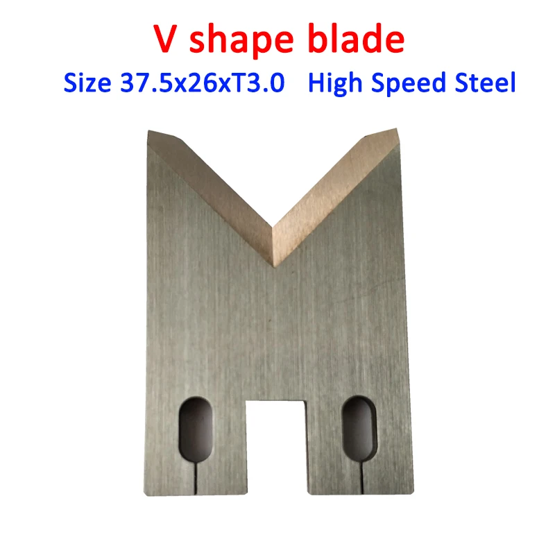 V-Shape Blades Knife for 10mm 16mm Square Wire Replacement Cutting Stripping Blade Set for Automatic Computer Wire Machine
