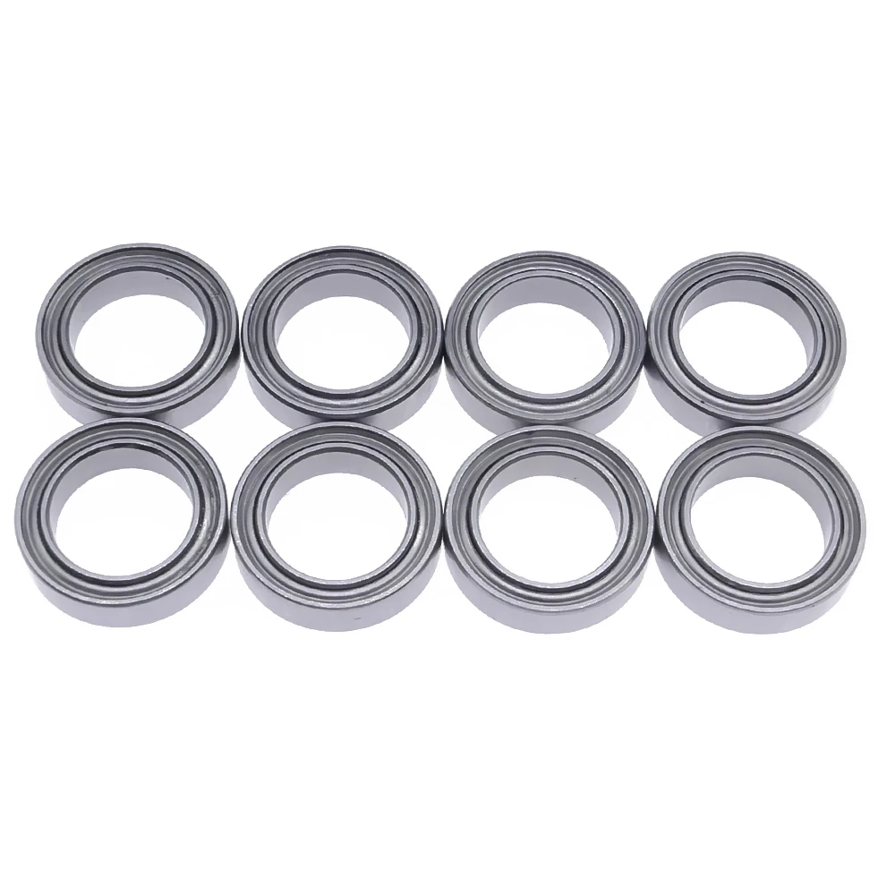 RCAWD 8pcs 10x15x4mm ball bearing for 1-10 RGT 86100 86110 FTX5579 Outback Fury crawler parts