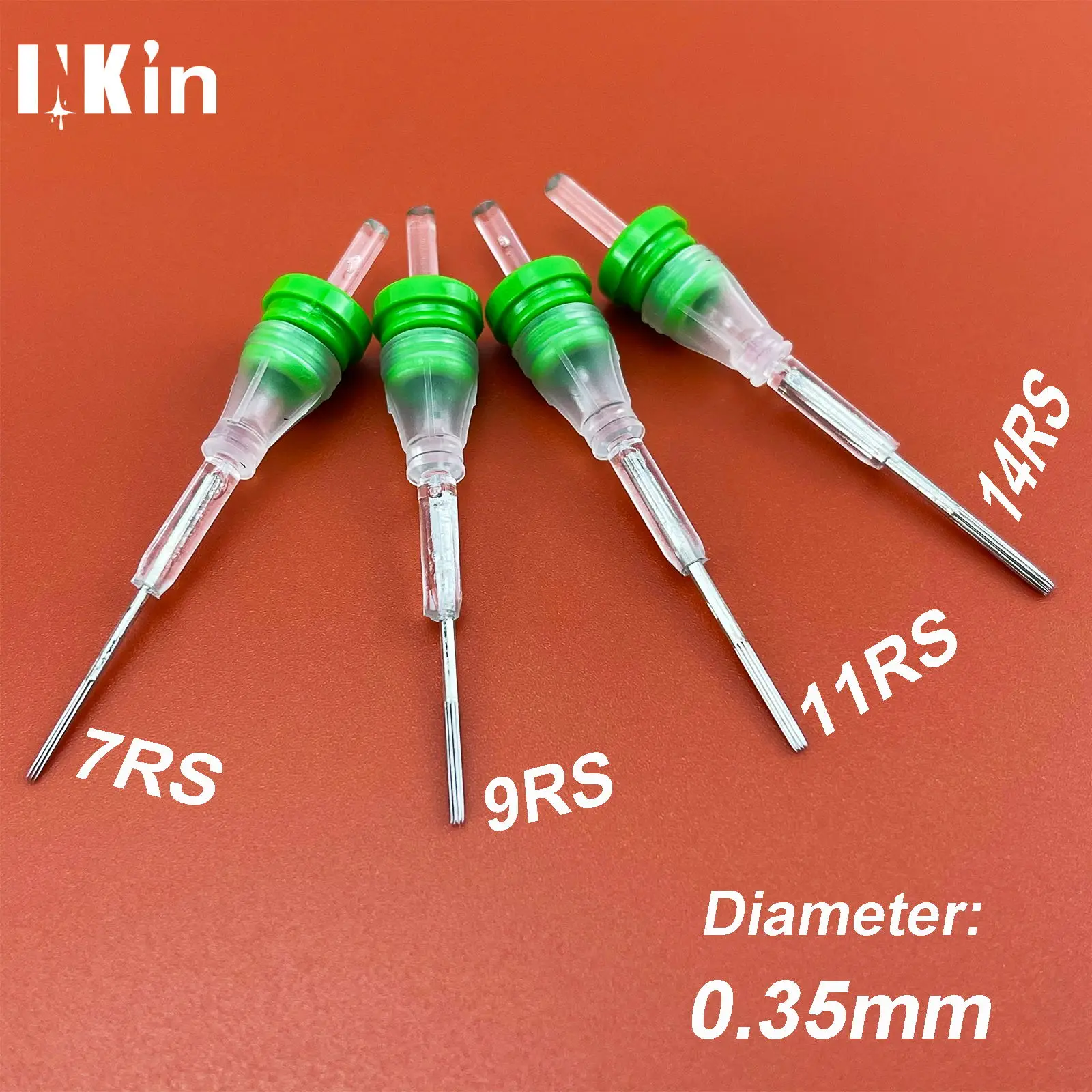 INKin KELLY Cartridge Needles RL RS M1C M1 Tattoo Needles Safety Membrane For Cartridge Tattoo Machines 16 Pcs/Box - Image 6