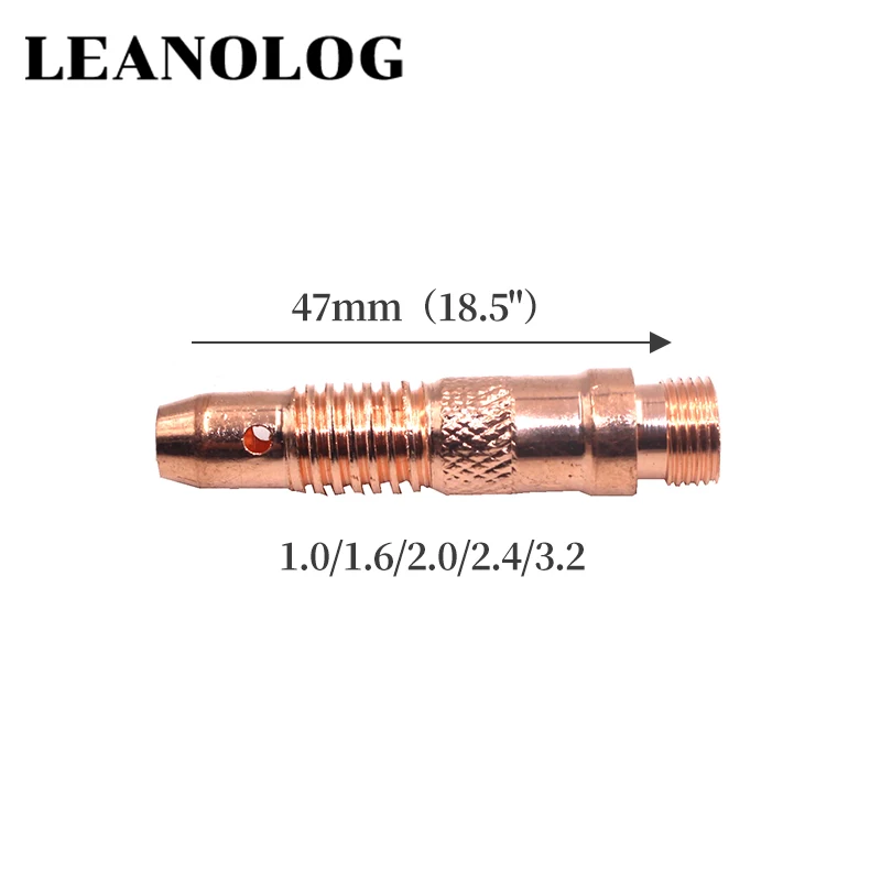 Máquina de soldadura TIG de argón, inversor de CC, equipo de 1,6mm/2,0mm/2,4mm/3,0mm/3,2mm, cuerpo y pinza de tungsteno, 10 Uds.