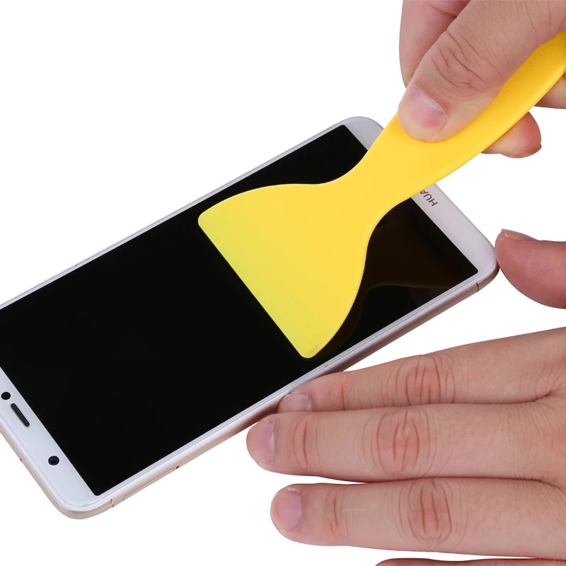 LOCA UV colla rimozione raschietto coltello di plastica per telefono cellulare LCD Touch Screen residuo adesivo pulizia strumento manuale di riparazione