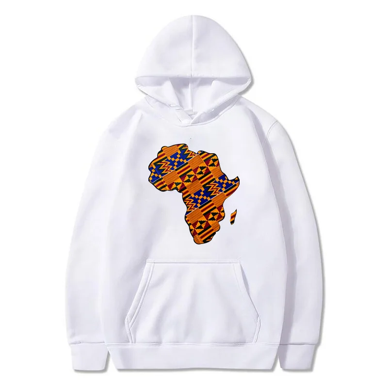 African Map Patches On Clothing Heat Transfer Sticker On T-Shirt Hoodies Unisex DIY Washable Patch Iron On Transfers On Clothes