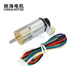 Chihai Motor CHR-GM16-030PA ABHL DC 9V 12V 7PPR dc gear motor 1750 rpm 6v flat dc gear motors with encoder