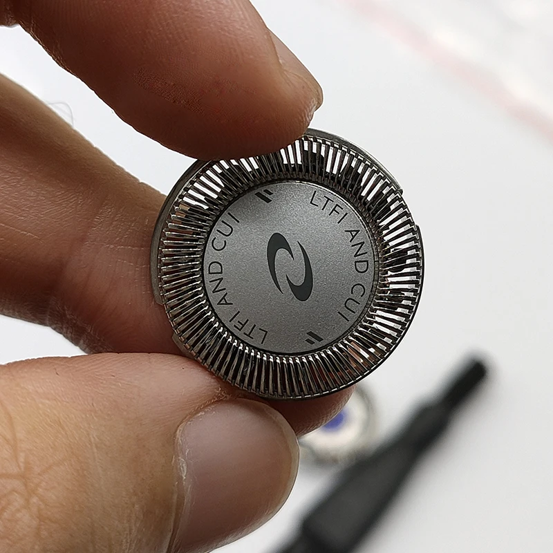 Testina di ricambio per rasoio 3 pz/lotto per Philips Norelco HQ56 HQ55 HQ442 HQ300 HQ6 HQ916 HQ44 HQ443 HQ444 HQ3405 HQ4 nella lama del rasoio