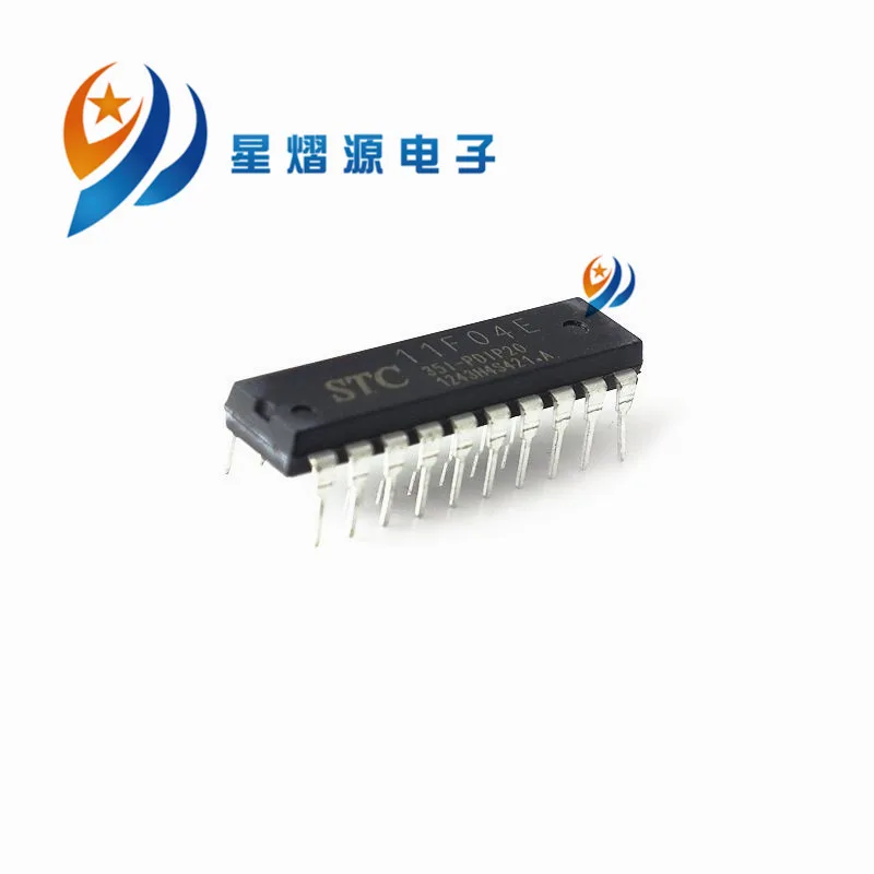 20pcs STC11F04E-35I-PDIP20  DIP-20 NEW IN STOCK