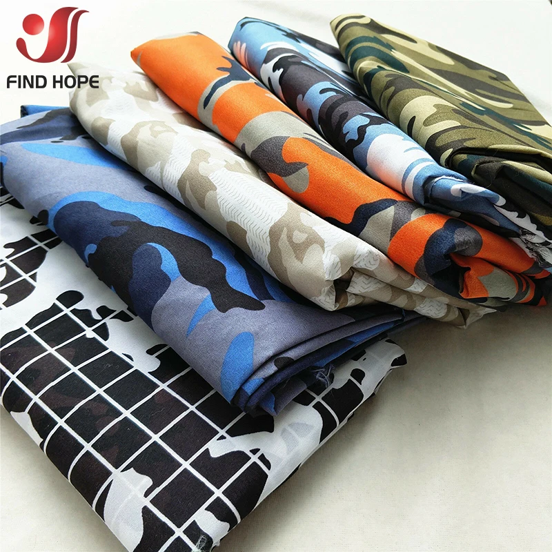 50cm x 150cm Camouflage Prints Camo Fabric Polyester Cloth for Clothing Bags Clothing Quilting Sewing DIY