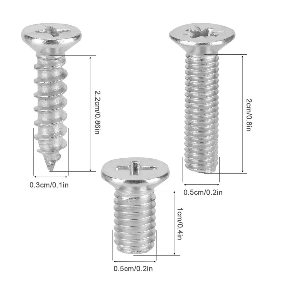 1 Set Laser Engraved Silicon Surface Zinc Alloy Metal Cap Screw for Car License Plate Frame