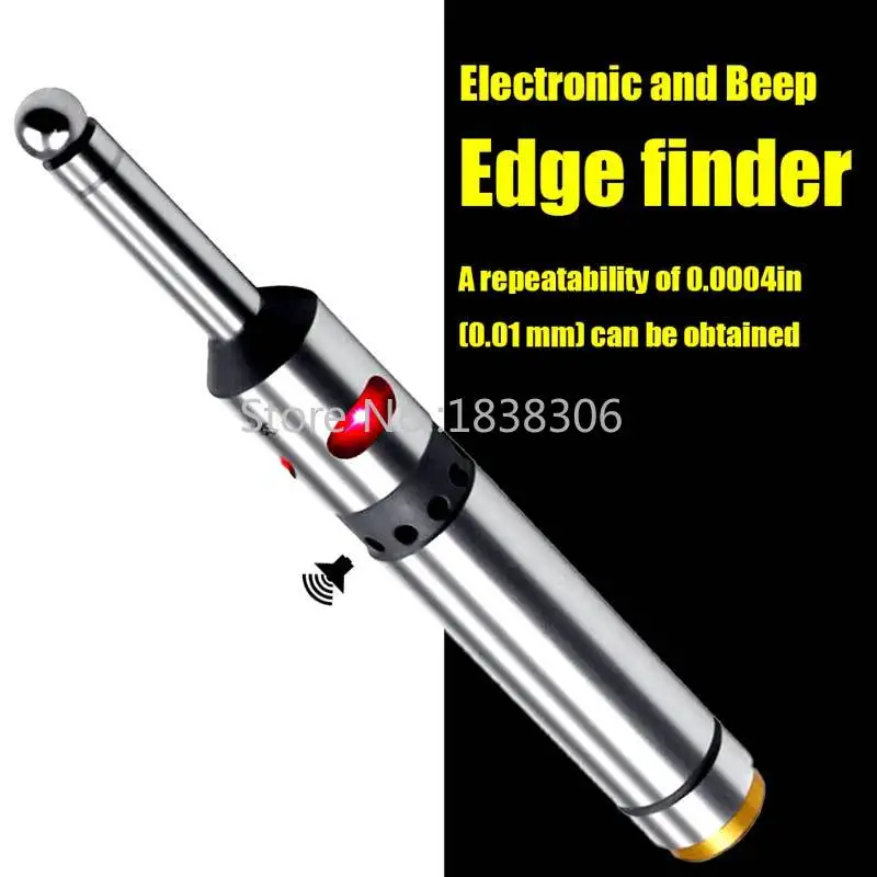 1 Pcs Cnc Tool Precision Edge Finder Electronic Digital Edge Finder CNC Machine Photoelectric T LED  Sound Tools