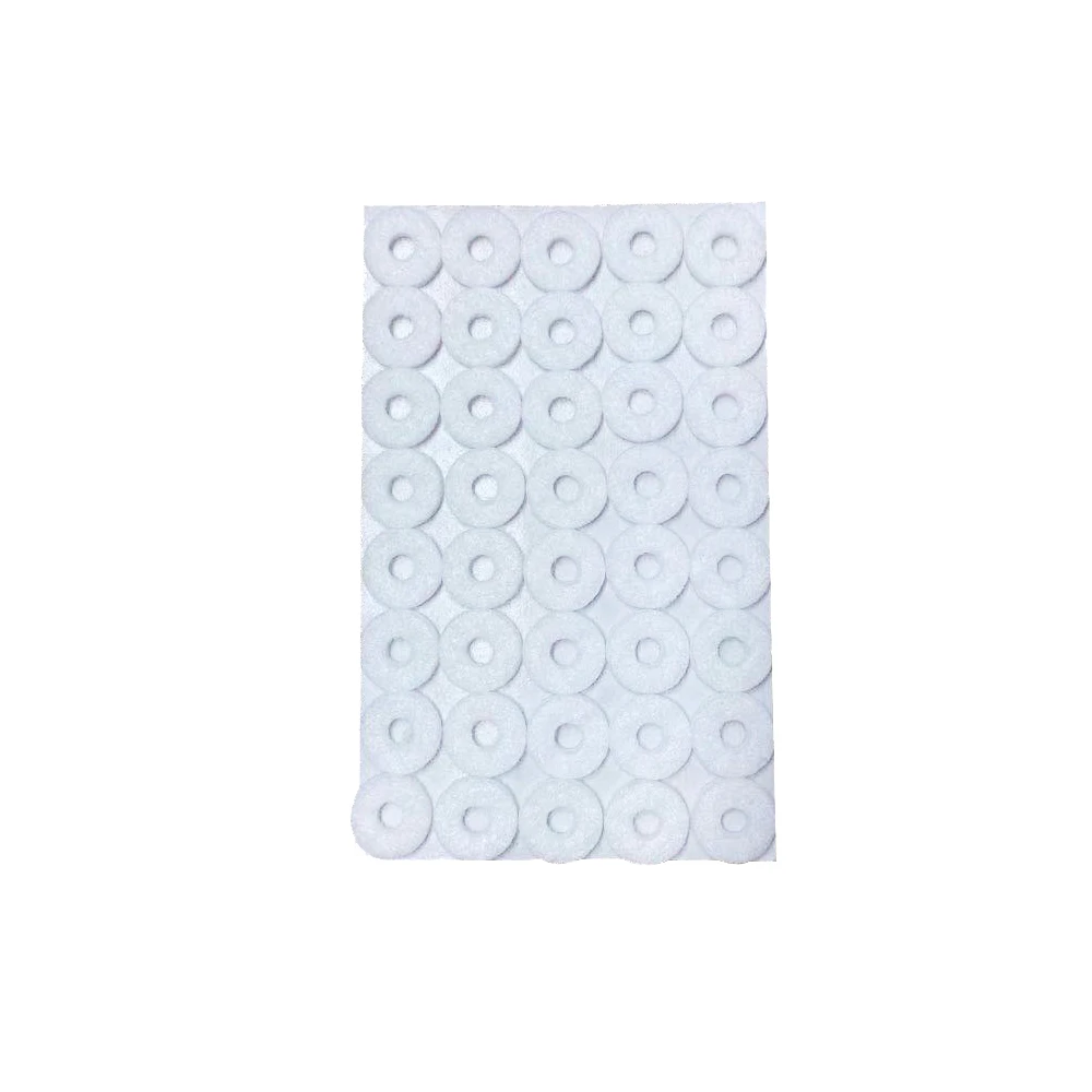 80Pcs (2 Sheets) White Ear Clip Gaskets Conductive Pads Replacement For LASTEK Headache Anxiety Insomnia CES Therapy Device GD-I