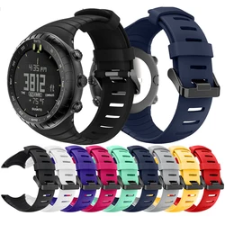 Bracelet de montre pour Suunto Core, bracelet de montre en silicone souple, bracelet de remplacement, bracelet intelligent