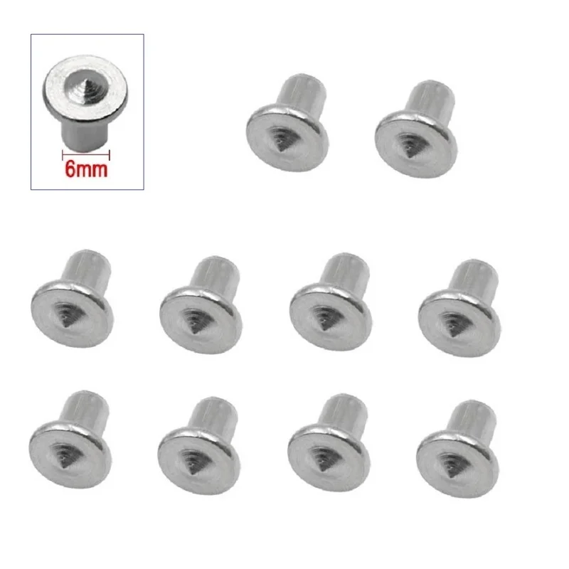 Dowel Centre Point 10Pcs 6mm 8mm 10mm 12mm Locating Pins Fasteners Wood Timber Marker Hole Tenon Center Set For Soft Hard Wood