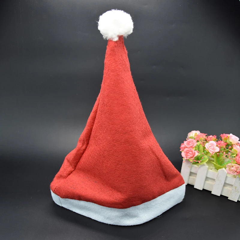 5 pçs chapéu de natal atacado crianças chapéu de férias brinquedo papai noel chapeau decorações de natal acessórios pequenos presentes hairball