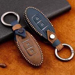 Genuine Leather Car Key Shell Cover Holder Protection Key Covers For Infiniti QX50 M25 FX35 QX60 QX70 G25 Q50 Car Accessories